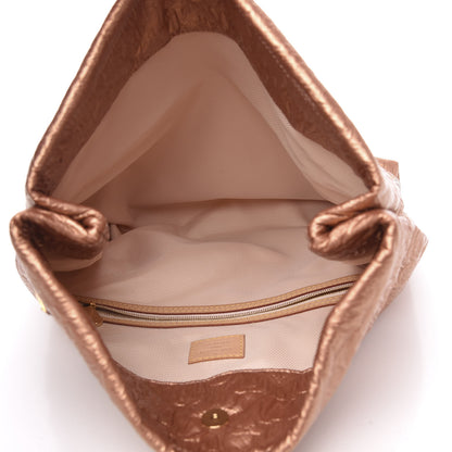 Louis Vuitton Jacquard Quilted Monogram Limelight Clutch GM Rose Gold 5 of 11