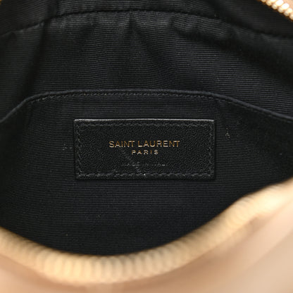 Saint Laurent Calfskin Matelasse Monogram Lou Camera Bag Dark Latte 6 of 9