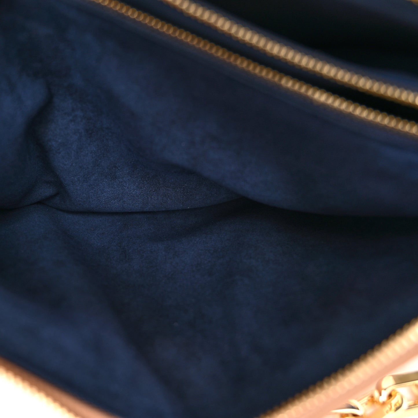 Lambskin Embossed Monogram Coussin PM Camel