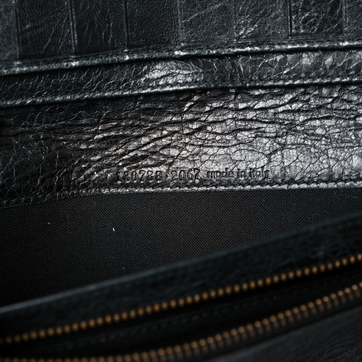 Balenciaga Agneau Classic Hardware Compagnon Wallet Black 7 of 10