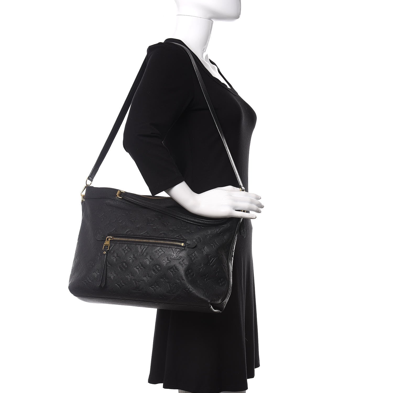 Louis Vuitton Empreinte Bastille MM Black 2 of 11