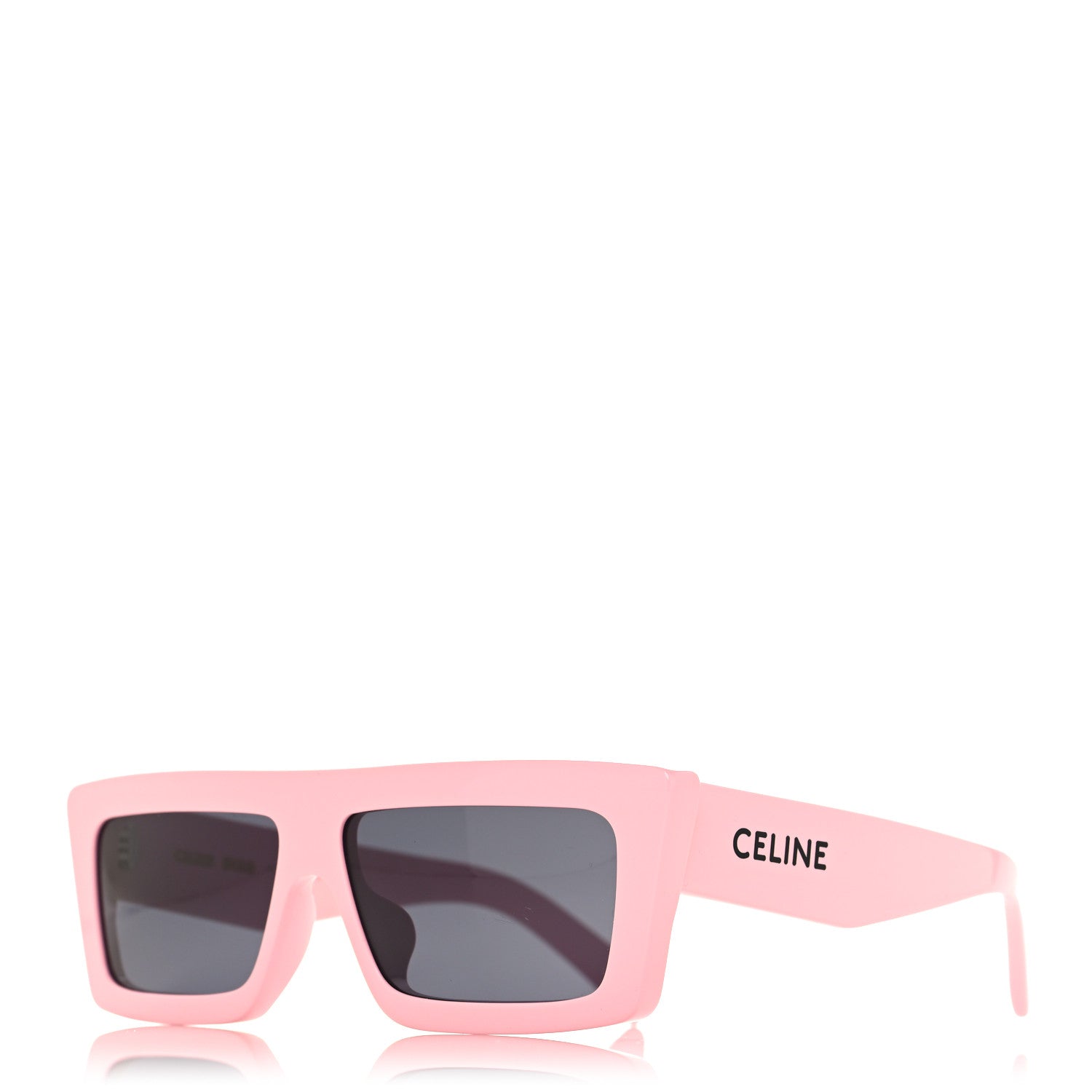 Celine Acetate Monochroms Square Sunglasses CL40214U Light Pink 1 of 6