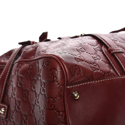 Gucci Guccissima 85th Anniversary Large Boston Rusty Red 10 of 12