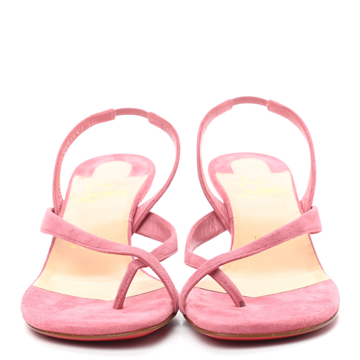 Veau Velours Taralita 55 Thong Sandals 36.5 Milady
