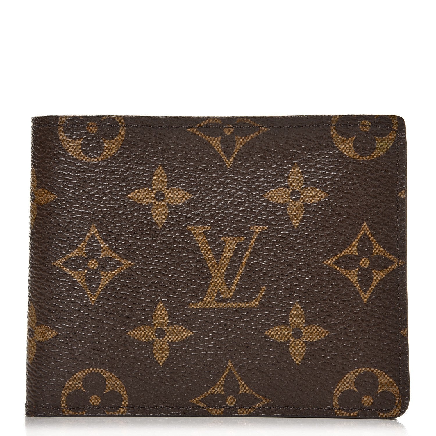 Louis Vuitton Monogram Mens Porte-Billets 3 Card Billfold Wallet 1 of 7