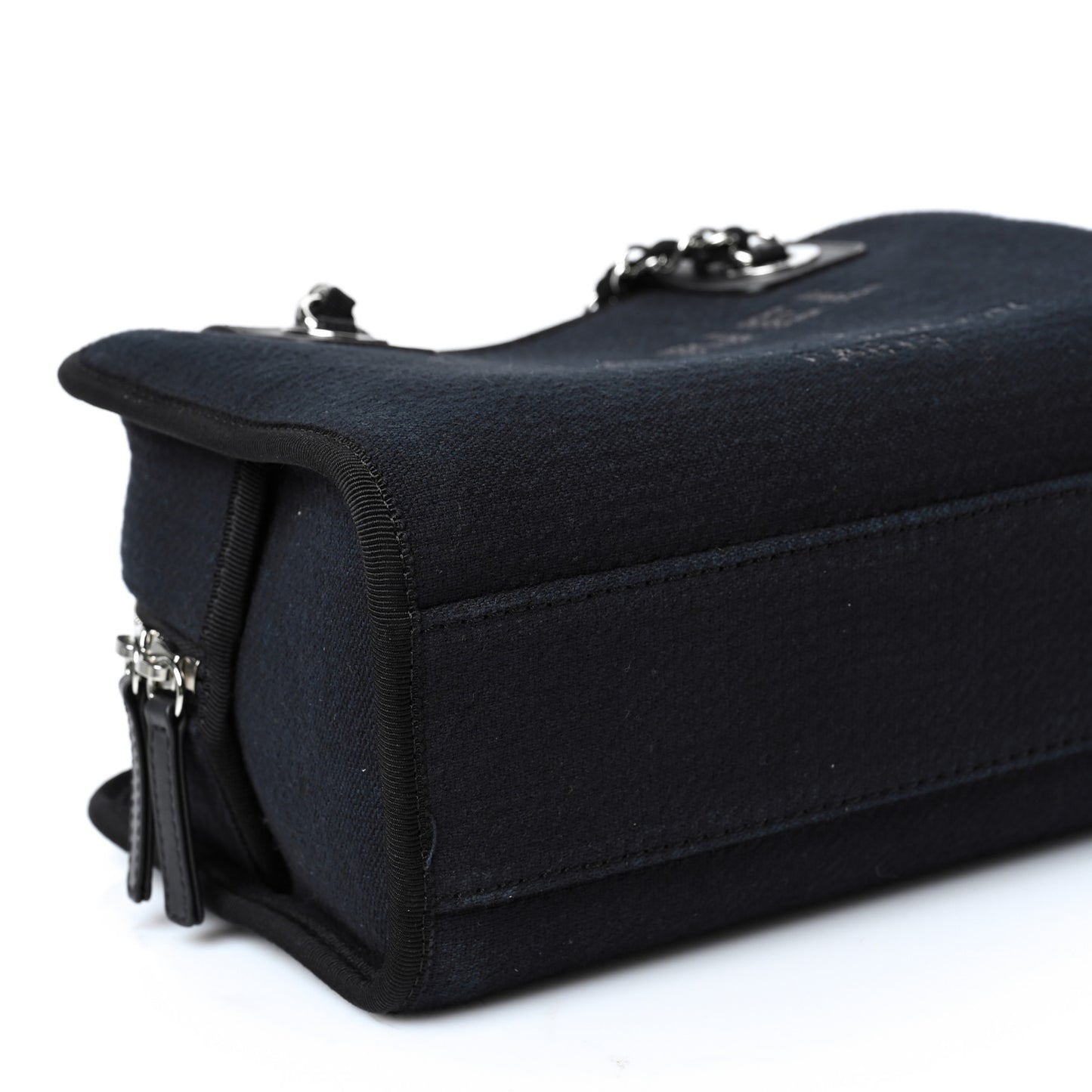 Mixed Fibers Deauville Bowling Bag Black
