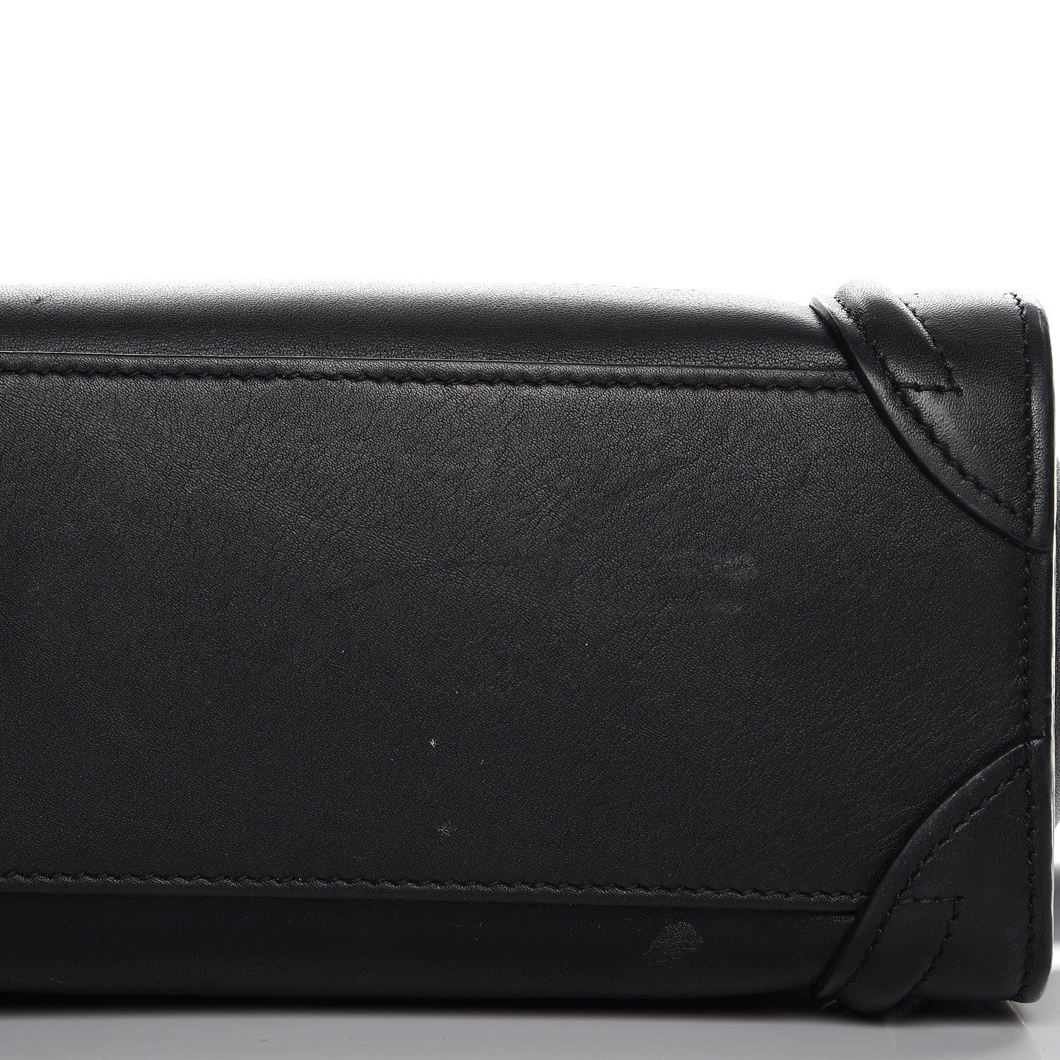 Celine Smooth Calfskin Nano Luggage Black 10 of 13