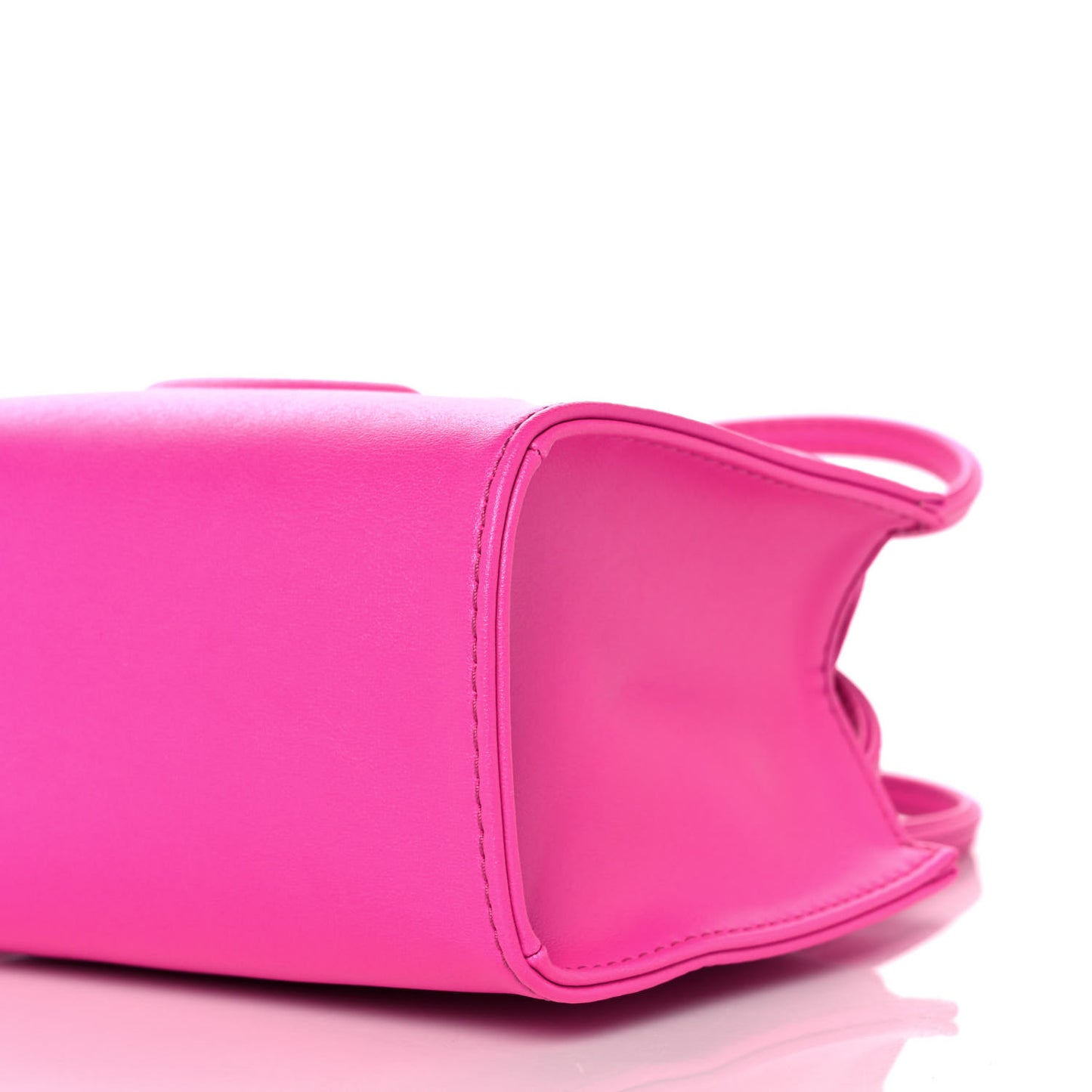 Vegan Leather Small Shopping Bag Azalea
