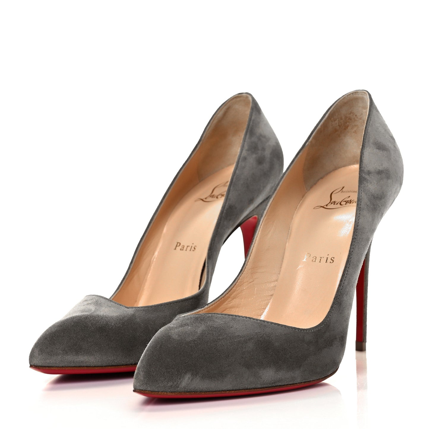 Veau Velours Corneille 100 Pumps 38.5 Argile