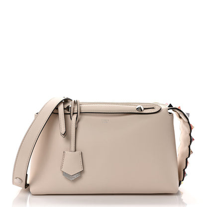 Fendi Vitello Dolce Croc Tail Studded Medium By The Way Boston Bag White Multicolor 3 of 11