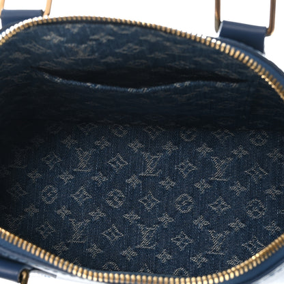 Louis Vuitton Epi Alma BB Denim Blue 5 of 9