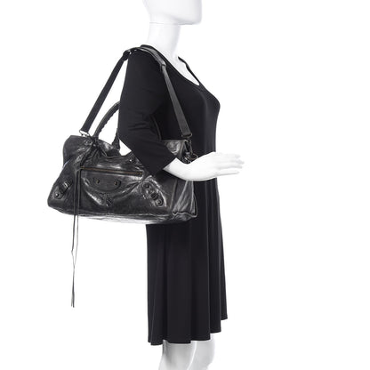 Balenciaga Agneau Classic Hardware Part Time Black 2 of 16
