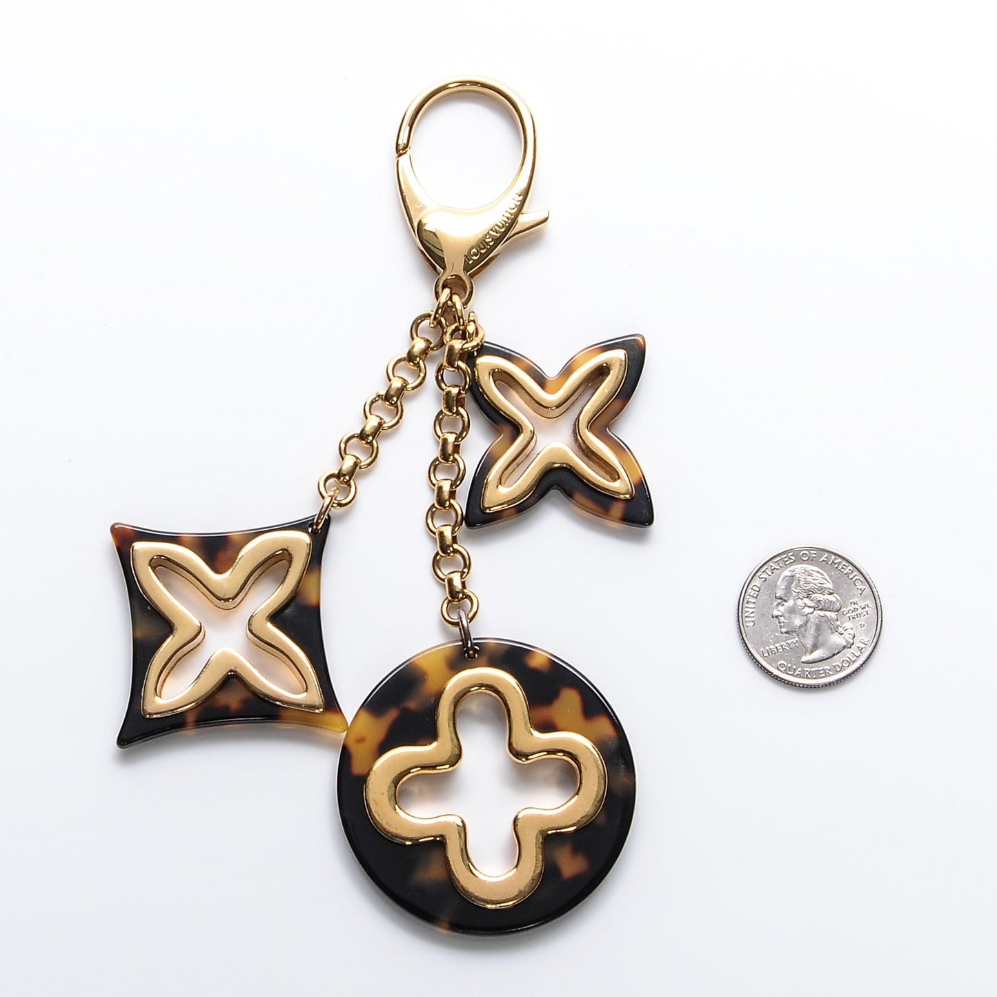 Insolence Bag Charm Ecaille