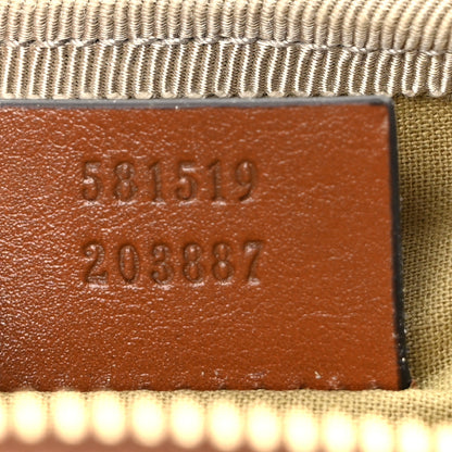 Gucci Vintage Canvas Calfskin Web Belted iPhone Case 90 36 Sand Cuir 7 of 14