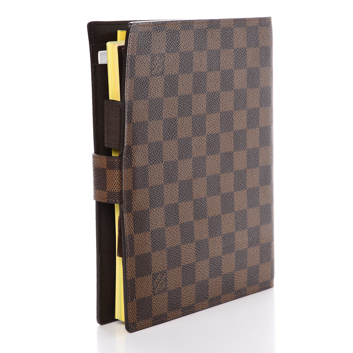 Damier Ebene Large Ring Agenda Cover