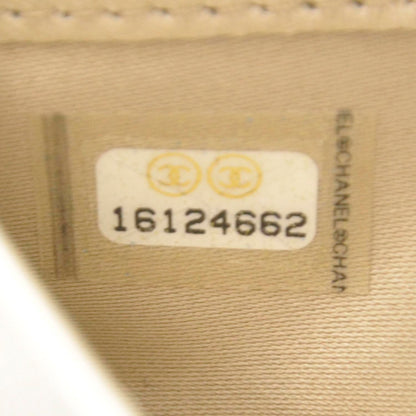 Chanel Lambskin Camellia Yen Wallet Green 8 of 8