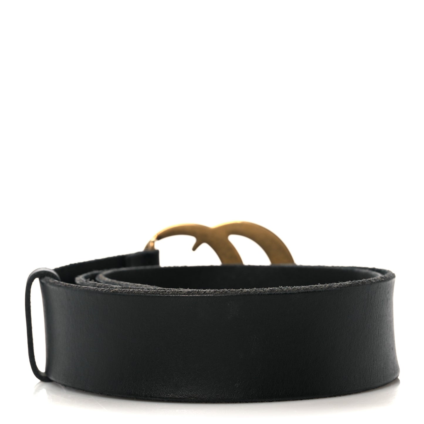 Faded Calfskin Double G 40mm Belt 80 32 Black