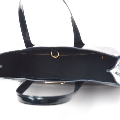 Louis Vuitton Vernis Wilshire PM Blue Nuit 5 of 10