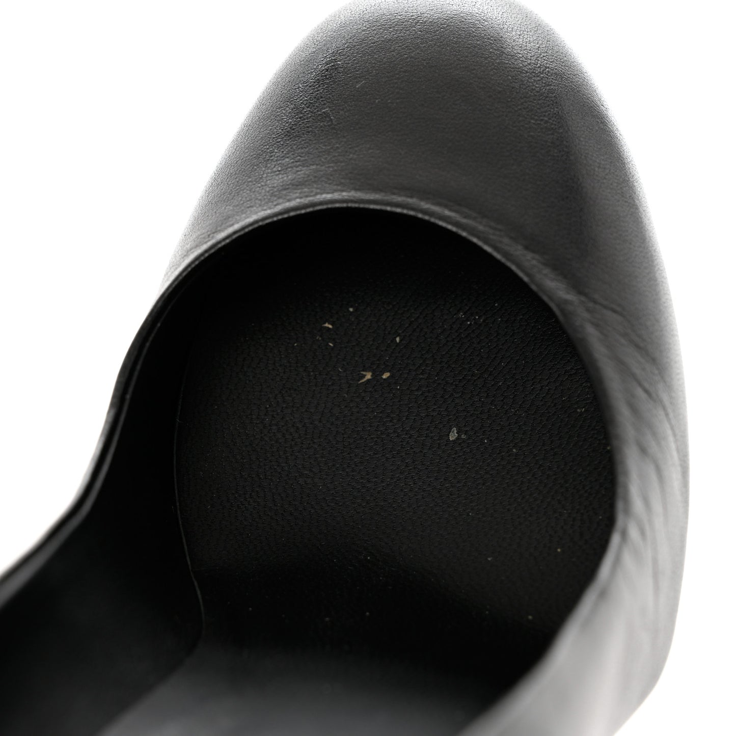 Lambskin Logo Pumps 37 Black