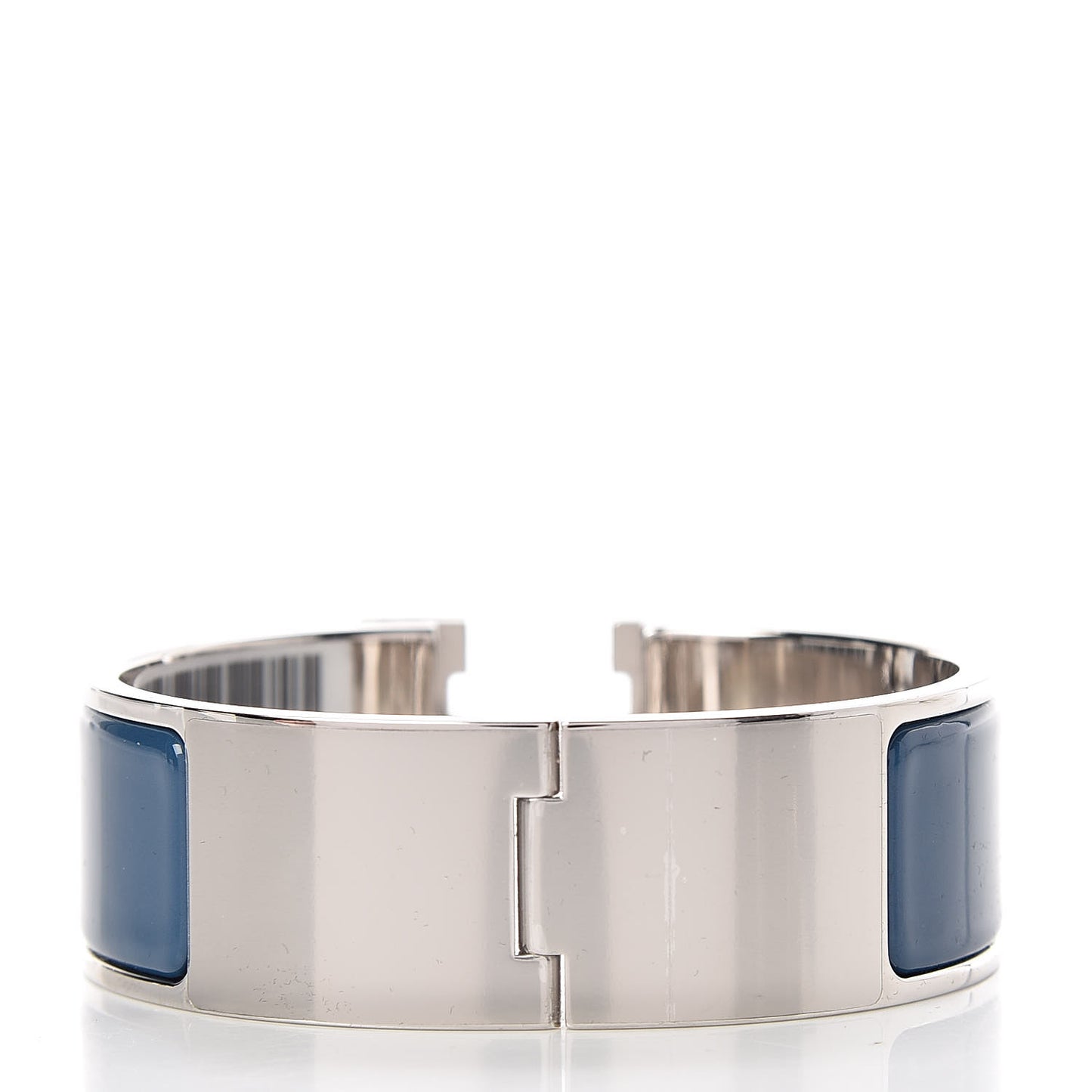 Enamel Wide Clic Clac H Bracelet PM Bleu De Genes