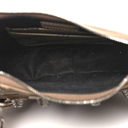 Balenciaga Coated Canvas BB Monogram Le Cagole Mini Purse With Chain Beige Brown 5 of 10