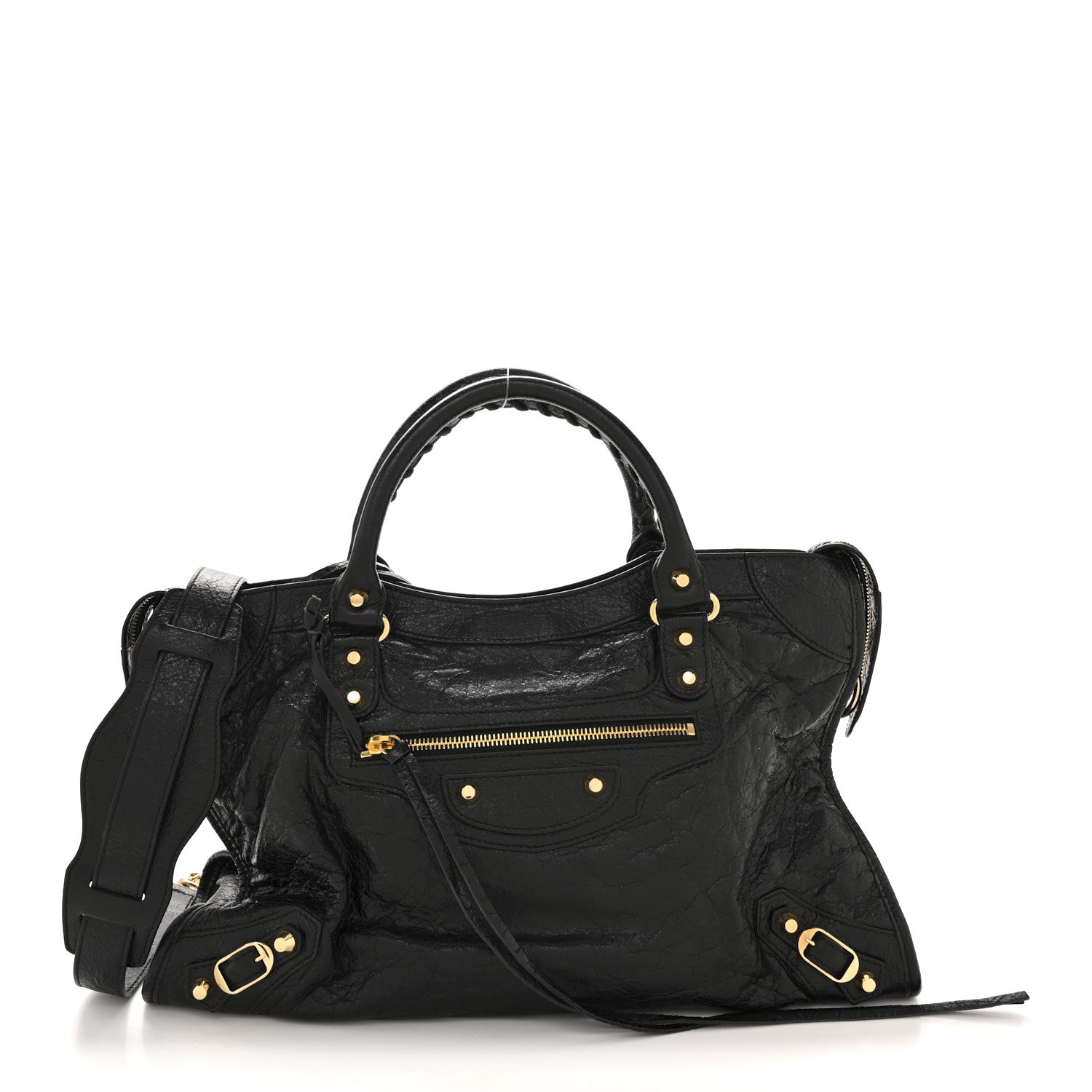 Balenciaga Agneau Classic Gold Hardware City Black 1 of 12