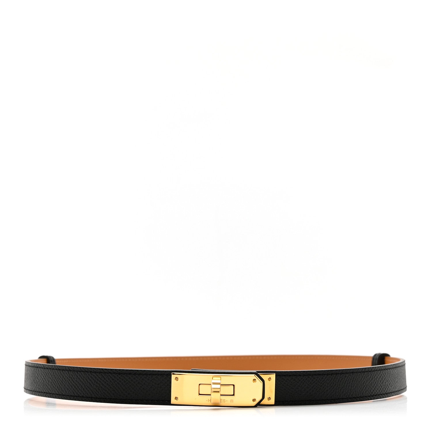 Hermes Epsom Kelly Belt Black 1 of 5