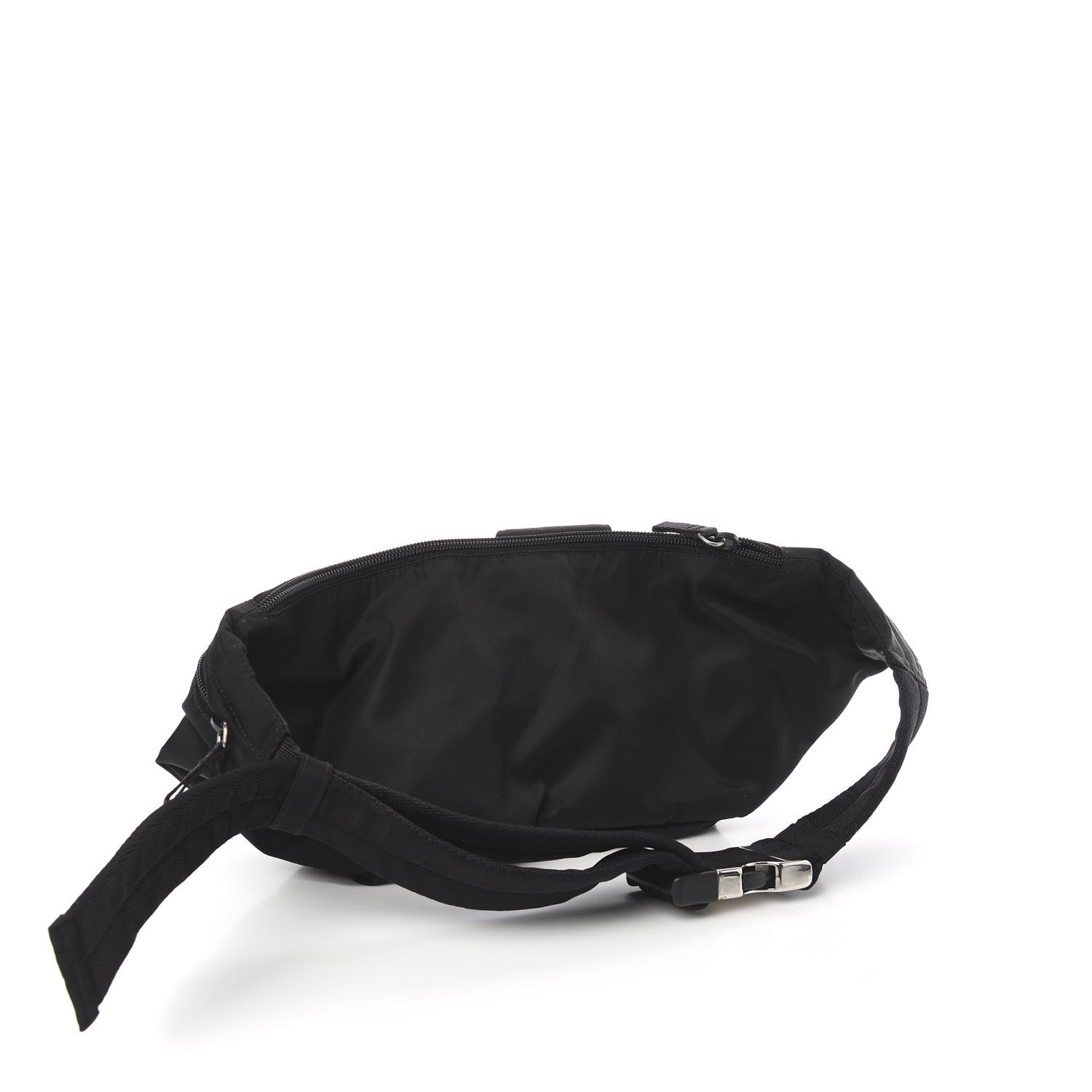 Prada Tessuto Nylon Belt Bag Black 3 of 9