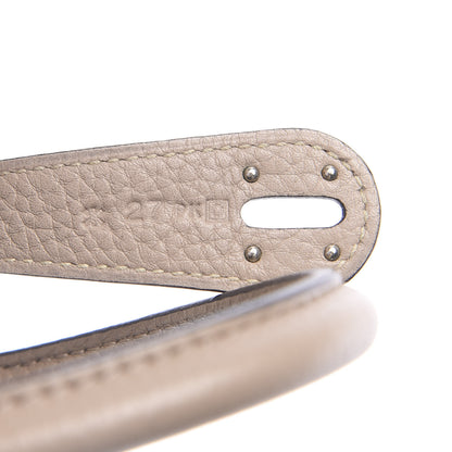 Hermes Taurillon Clemence Lindy 30 Gris Tourterelle 7 of 10