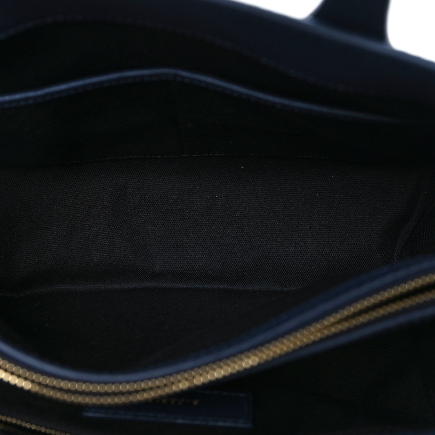 Burberry Derby Calfskin Vintage Check Medium Banner Tote Regency Blue 6 of 13