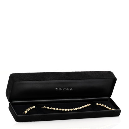 Tiffany 18K Yellow Gold 5mm HardWear Ball Beaded Bracelet 5 of 5