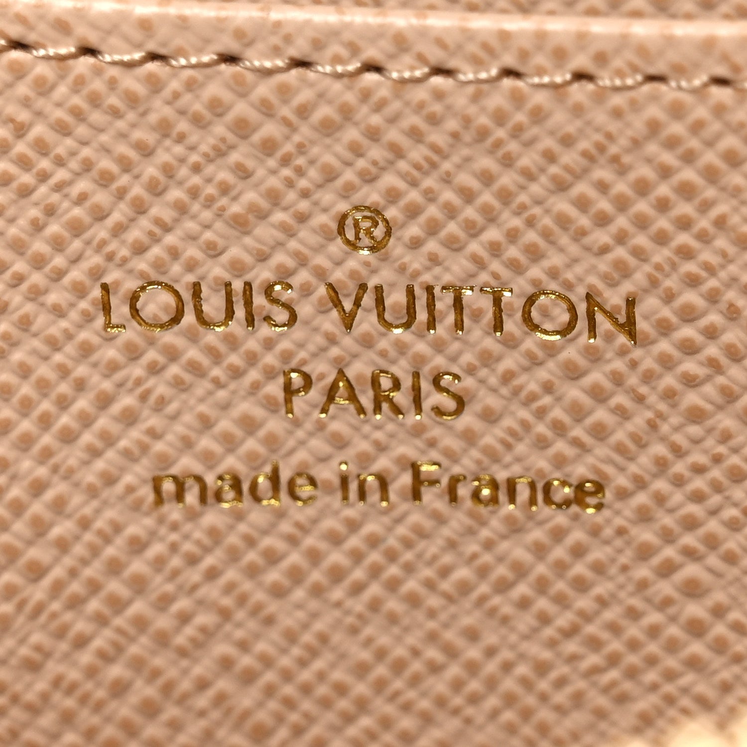 Louis Vuitton Hollographic Monoglam Zippy Coin Purse Wallet Beige 6 of 6
