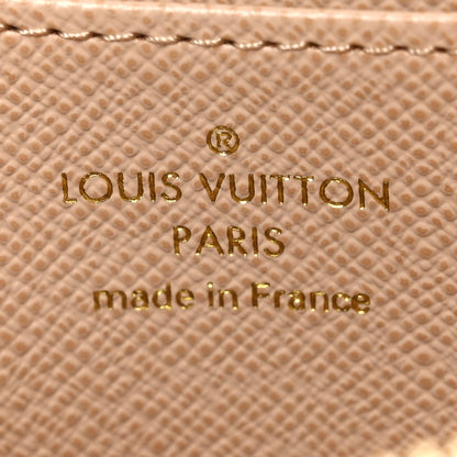 Louis Vuitton Hollographic Monoglam Zippy Coin Purse Wallet Beige 6 of 6