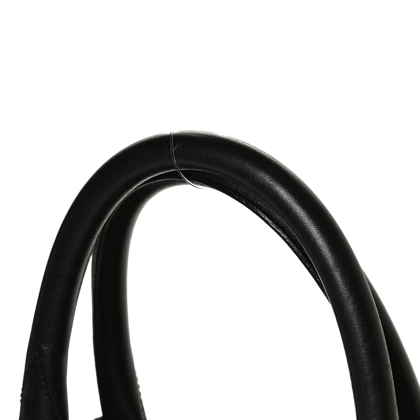 Calfskin Stitched CC Boston Black