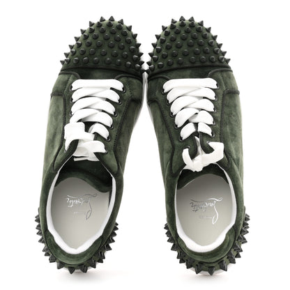 Christian Louboutin Veau Velours Orlato Flat Sneakers  38 Tennessee 2 of 10