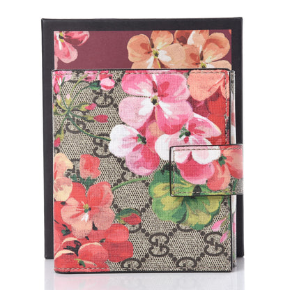Gucci GG Supreme Monogram Blooms French Flap Wallet Beige Multicolor Dry Rose 8 of 8