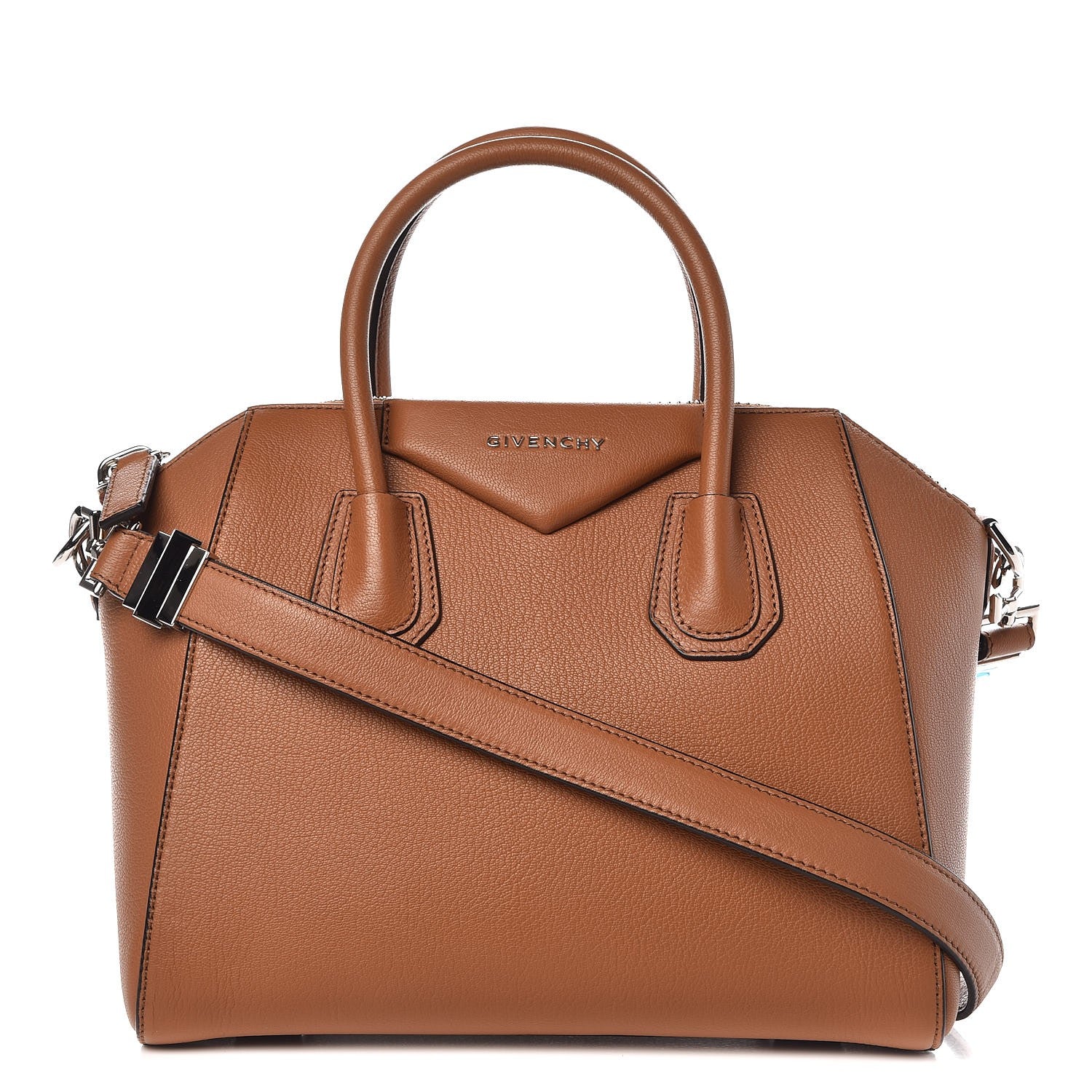 Givenchy Sugar Goatskin Small Antigona Caramel 1 of 10
