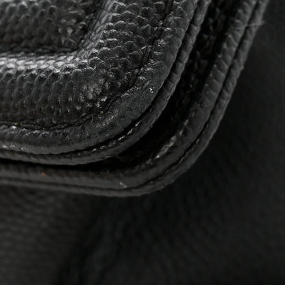 Chanel Caviar Quilted Medium Boy Flap Black 12 of 13