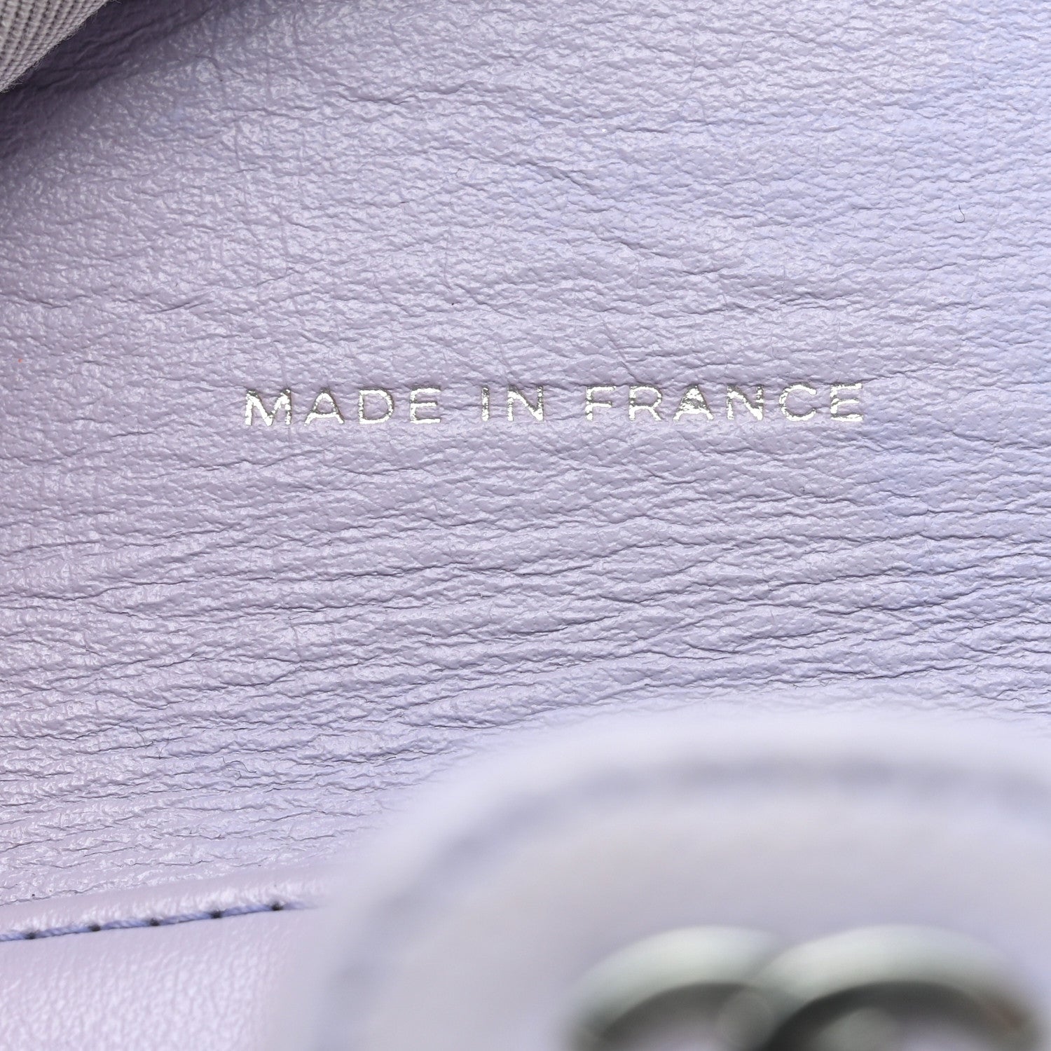 Chanel Caviar Quilted Compact Flap Wallet Light Purple 8 of 10