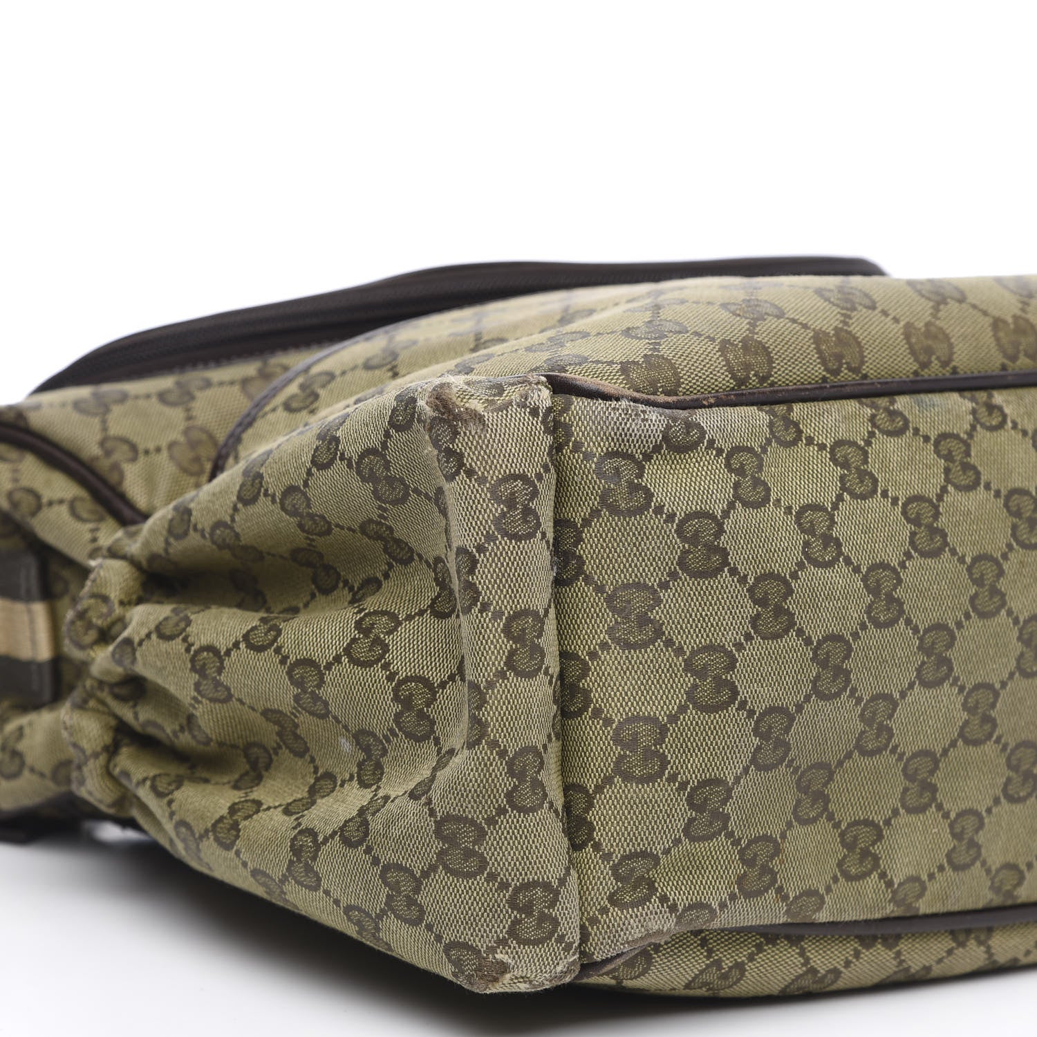 Gucci Monogram Large Diaper Bag Dark Brown 9 of 22