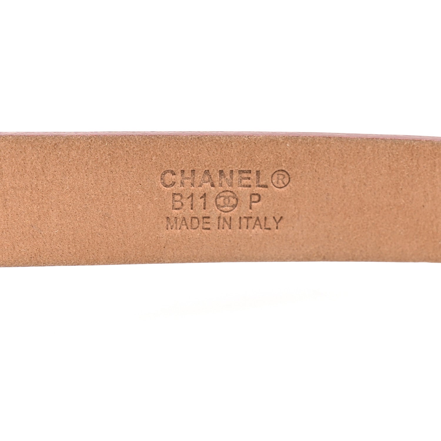 Chanel Patent Calfskin CC Logo Skinny Belt 90 36 Red 3 of 9