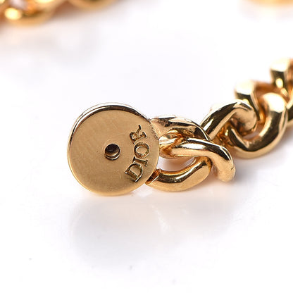 Christian Dior Danseuse Etoile Chain Earrings Gold 4 of 5