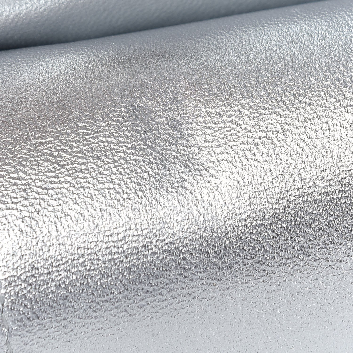 Chanel Metallic Lambskin Quilted Medium Double Flap Silver 13 of 15