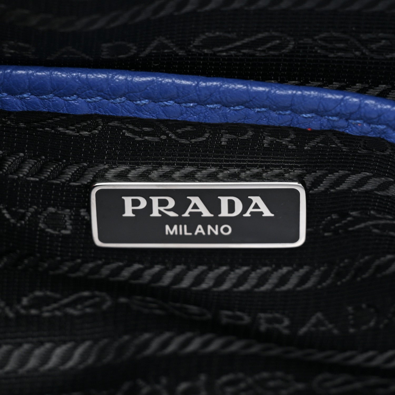 Prada Vitello Phenix Camera Bag Royal 6 of 8