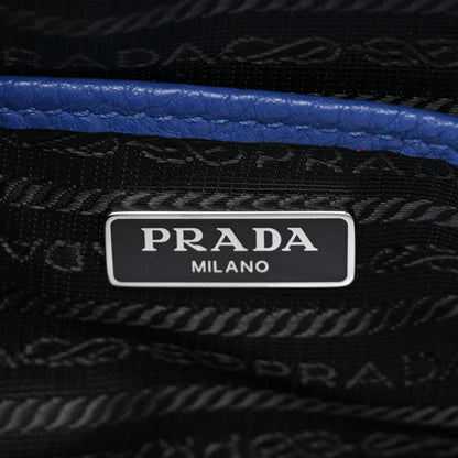 Prada Vitello Phenix Camera Bag Royal 6 of 8