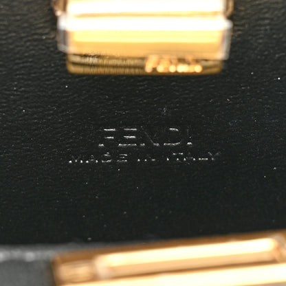 Fendi Shiny Nappa Nano Peekaboo Maxi Handle Satchel Black 7 of 12