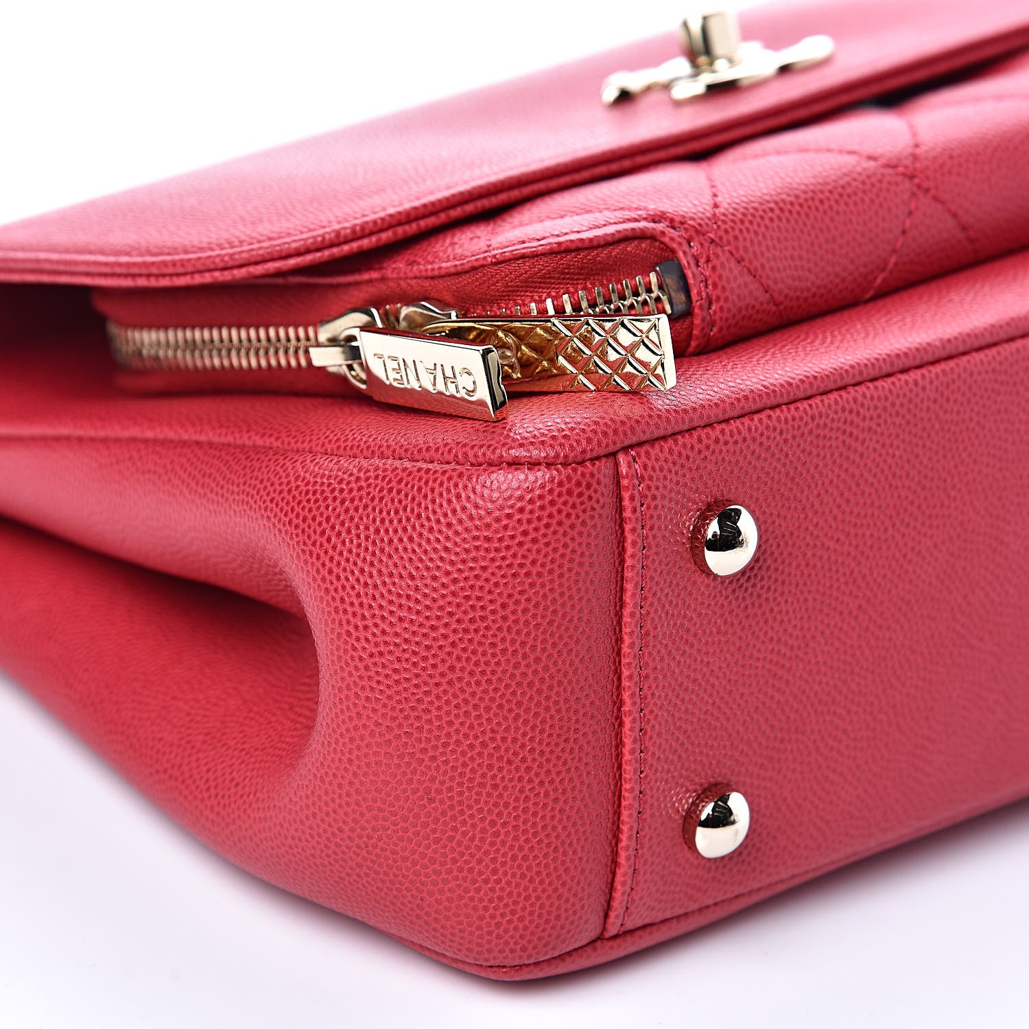 Chanel Caviar Quilted Small Business Affinity Flap Pink 8 of 12