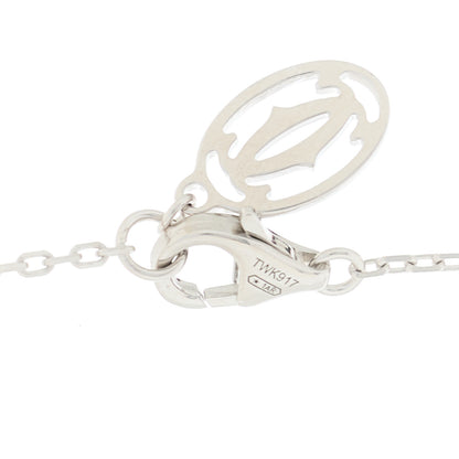 Cartier 18K White Gold Diamond SM D'Amour Pendant Necklace 5 of 7