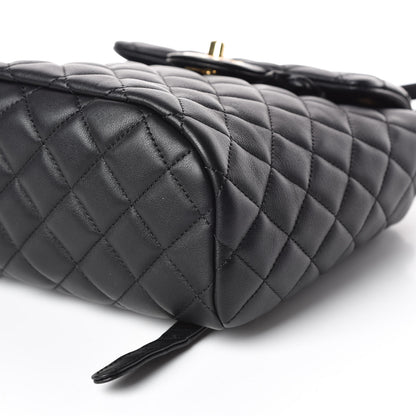 Chanel Calfskin Quilted Mini Urban Spirit Backpack Black 6 of 10
