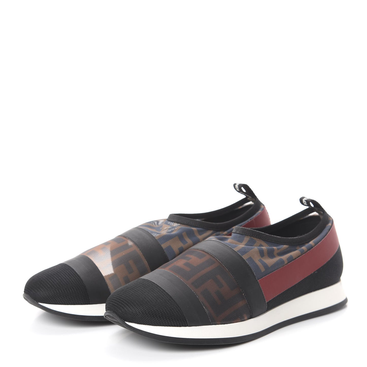 Technical Mesh FF Sneakers 39 Tobacco Red